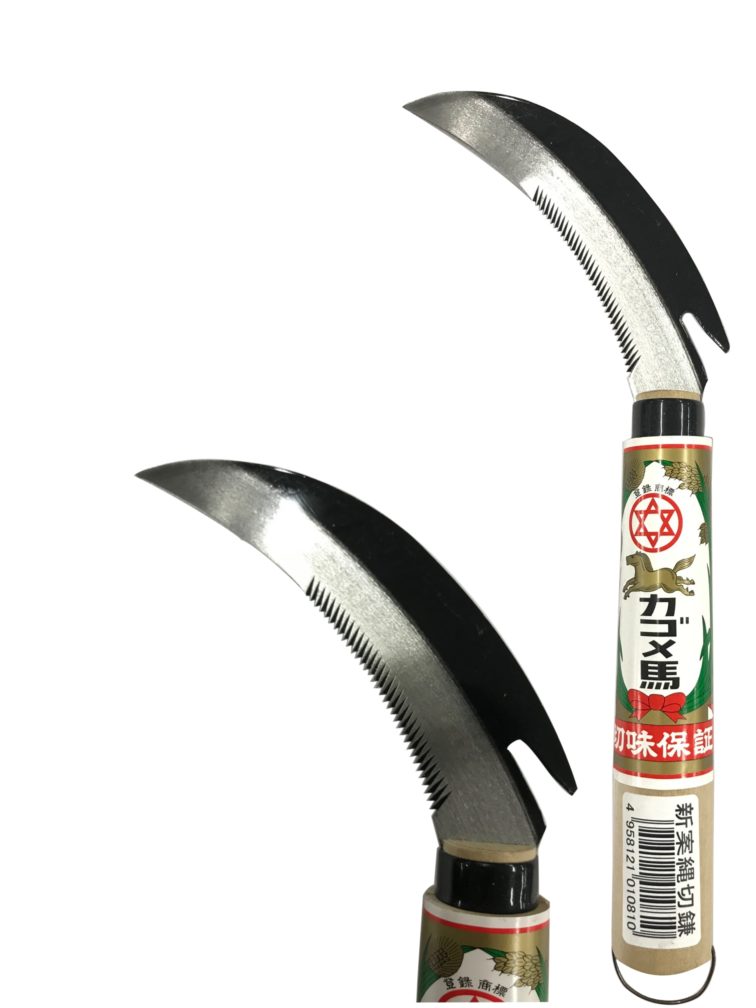 新案縄切鎌・桑切鎌・造林鎌のイメージ
